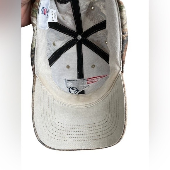 Camouflage New England Patriots Baseball Cap Hat One Size - Picture 7 of 7